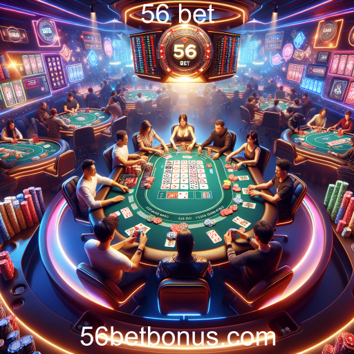 A Emoção dos Torneios de Poker no 56 Bet